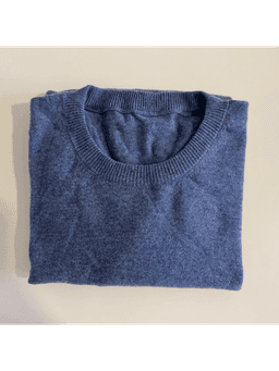 Indigo_Cashmere_sweater_Men view 1