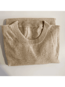 Beige_Cashemre_sweater_Ladies view 1