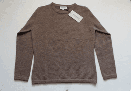 Women’s Himalayan Taupe Pure Cashmere Sweater view 2