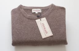 Women’s Himalayan Taupe Pure Cashmere Sweater view 4